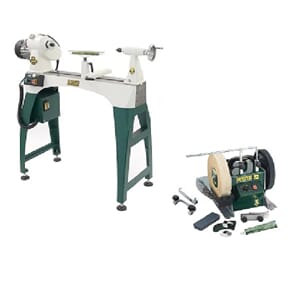 Record Power Regent Dreibenk med WG250-PK slipemaskin