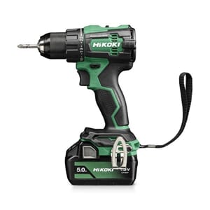 Hikoki DS18DE Borskrutrekker 18V m.2 batterier lader i stabl