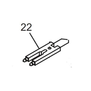 Tenn elektrode for byggvarmer