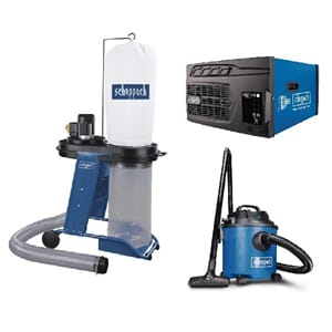 Sceppach innemiljø pakke HD12 og HDA-14 og støvsuge