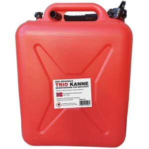 Trio Drivstoffkanne for bensin og diesel Rød 15 Liter