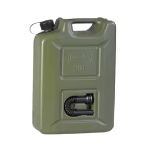 Drivstoffkanne for bensin og diesel Grønn 20 liter