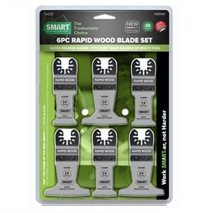 SMART 6 bladers sett Rapid Wood 32 og 63 mm