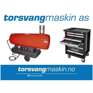 Byggvarmer 80 kW og Scheppach Verktøyvogn 263 deler