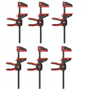 Bessey EZ360-15 en hånds klemme (6 stk)
