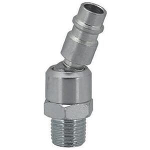 Svivel nippel 1/4" utv gjenger