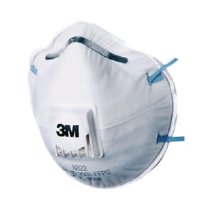 3M 8822 Støvmaske FFP2 ventil 10 pk